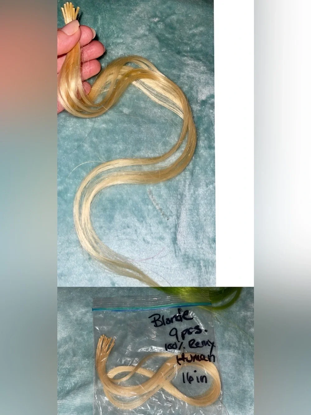 100% Remy Human Hair Bonded I-Tip Hair Extensions Fashion Colors 18”22” Lengths